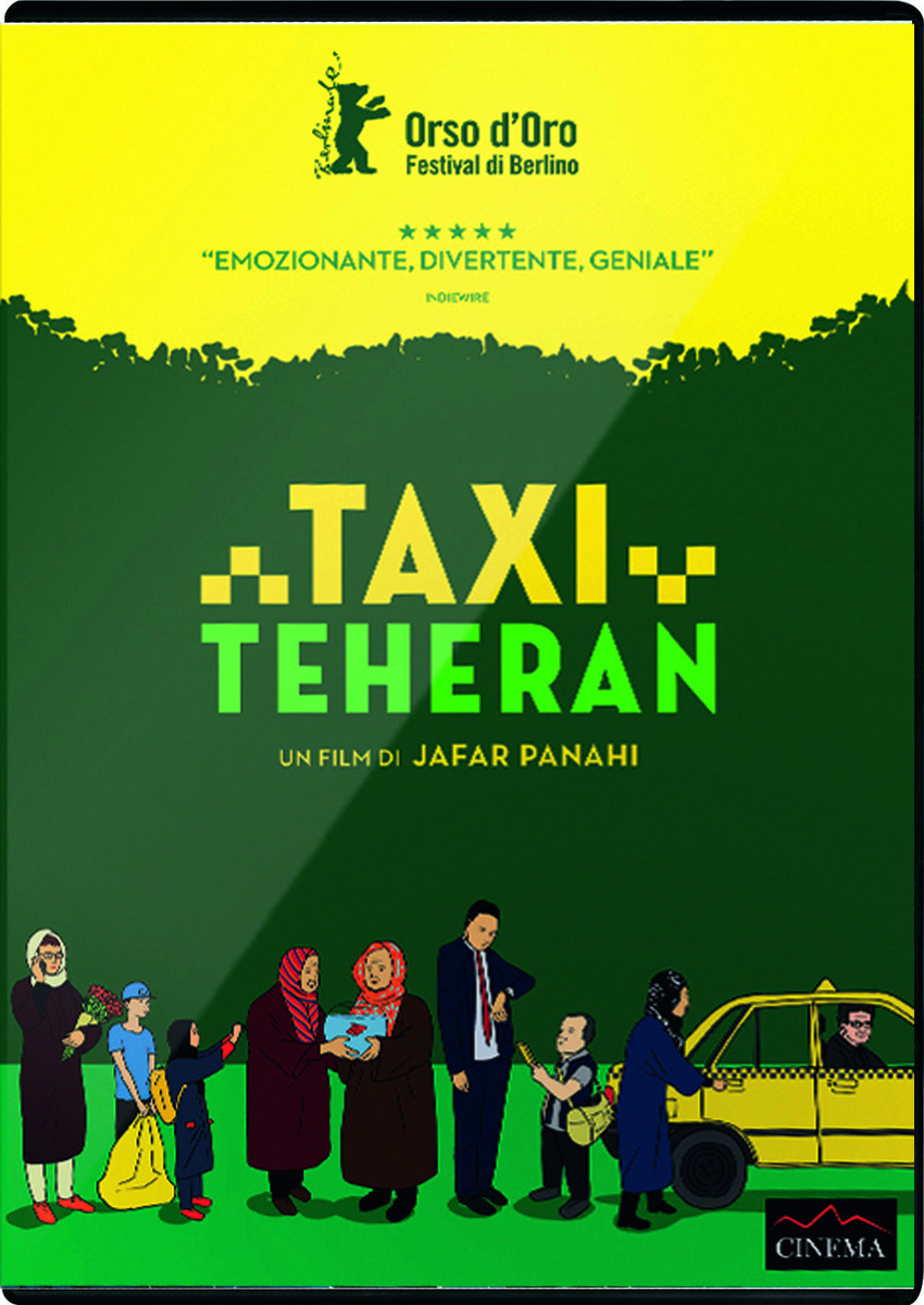 پوستر فیلم مستند تاکسی به کارگردانی جعفر پناهی