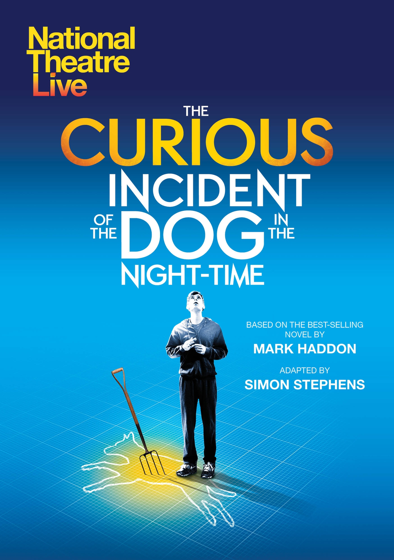 لوک تریداوی در صحنه فیلم سینمایی National Theatre Live: The Curious Incident of the Dog in the Night-Time