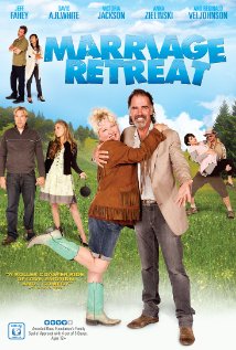 Jeff Fahey در صحنه فیلم سینمایی Marriage Retreat به همراه Victoria Jackson