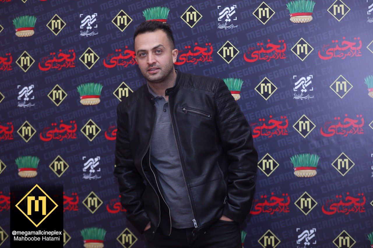 مصطفی زمانی در اکران افتتاحیه فیلم سینمایی غلامرضا تختی