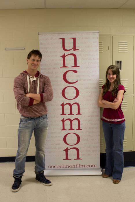Ben Davies در صحنه فیلم سینمایی Uncommon به همراه Stacey Bradshaw