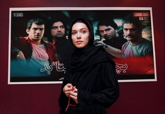 شهرزاد کمال‌زاده در نشست خبری سریال تلویزیونی بچه‌های نسبتاً بد