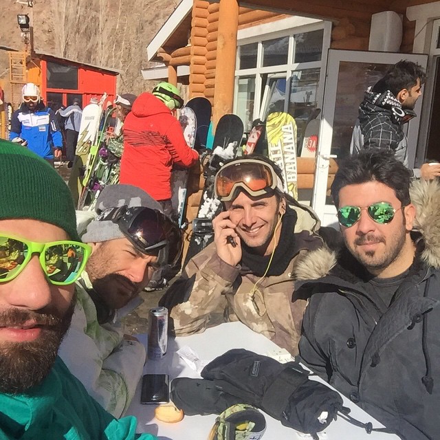 تصویری شخصی از محمدرضا گلزار، بازیگر و مجری سینما و تلویزیون