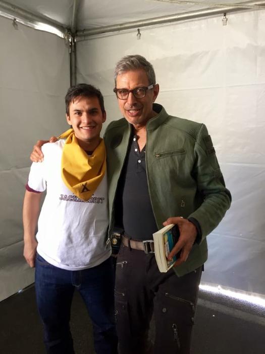 Gerry Garcia در صحنه فیلم سینمایی روز استقلال: بازخیز به همراه جف گلدبلوم