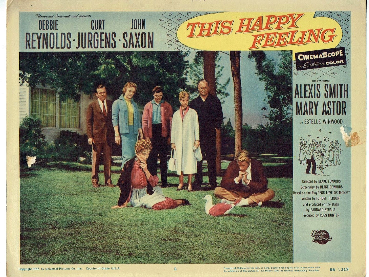  فیلم سینمایی This Happy Feeling با حضور Debbie Reynolds، Curd Jürgens و Hayden Rorke