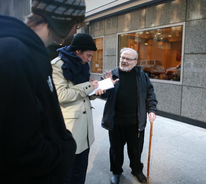 Spike Jonze در صحنه فیلم سینمایی پادشاهی مکس