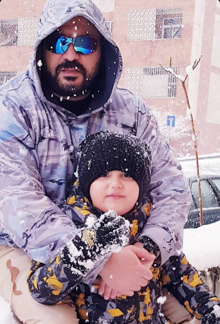 تصویری شخصی از محمد حاج بابا، بازیگر سینما و تلویزیون