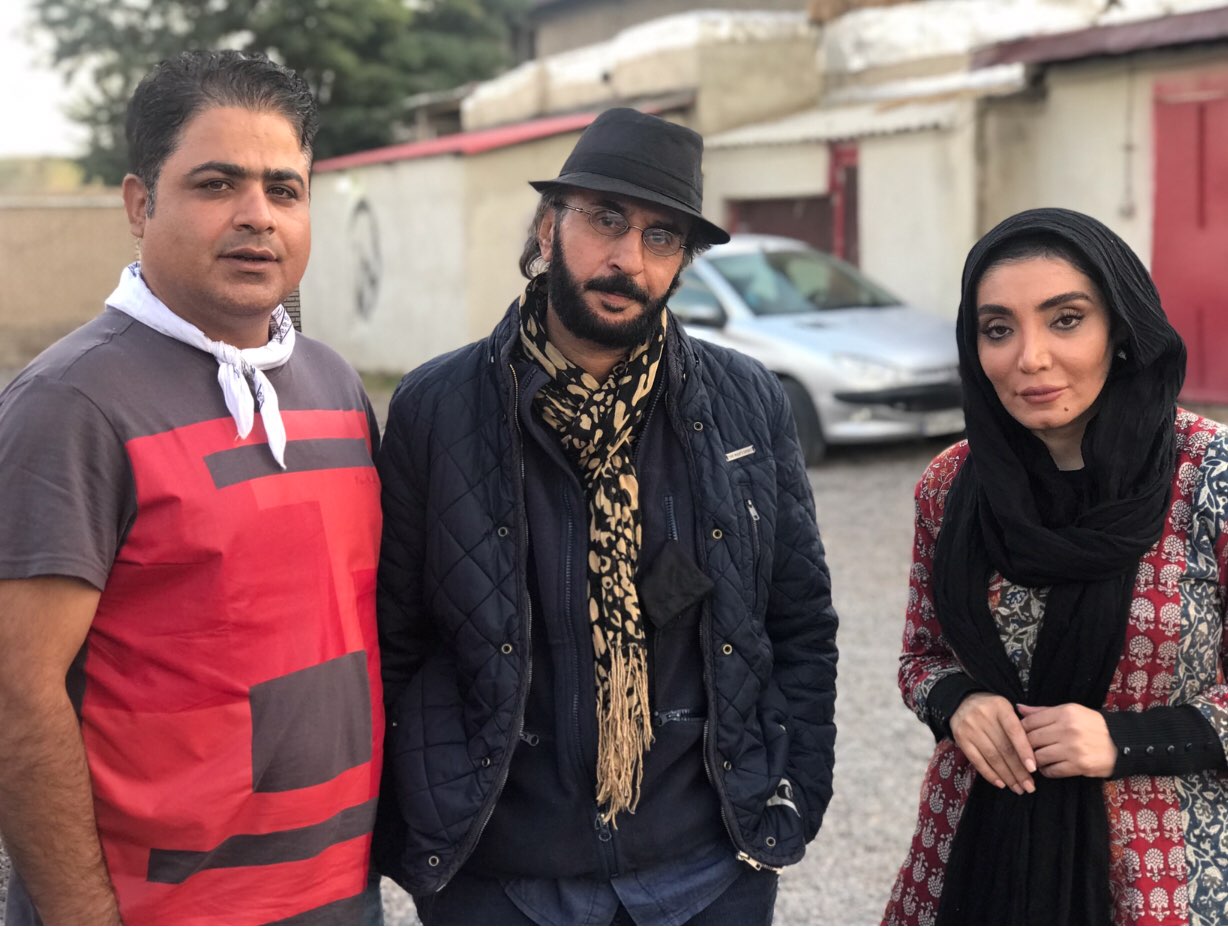 رامین الماسی در پشت صحنه سریال تلویزیونی مس