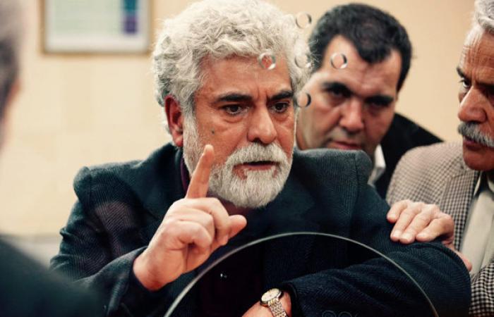 حسین پاکدل در صحنه فیلم سینمایی آستیگمات