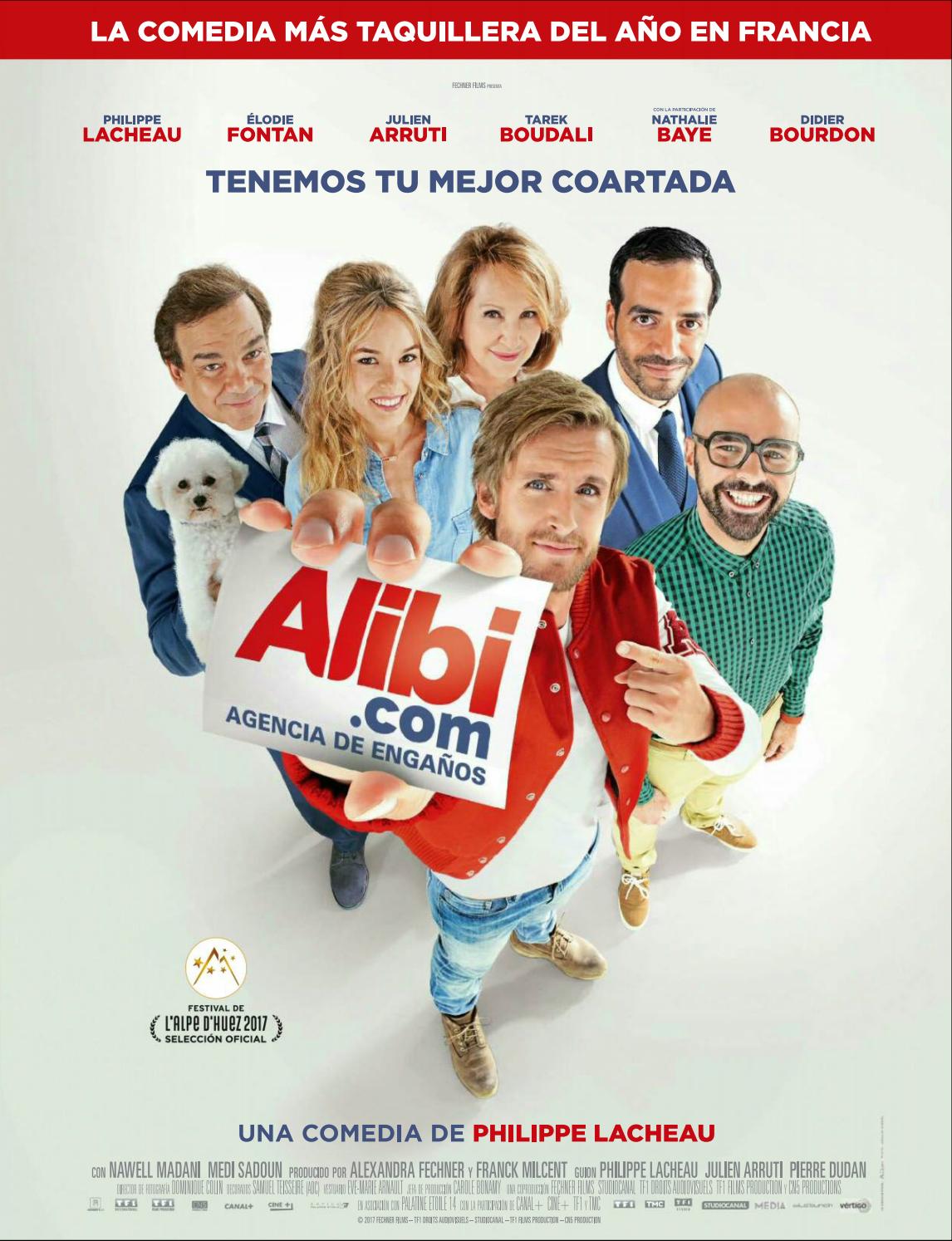 Julien Arruti در صحنه فیلم سینمایی Alibi.com به همراه Tarek Boudali، Philippe Lacheau، Elodie Fontan، ناتالی بای و Didier Bourdon