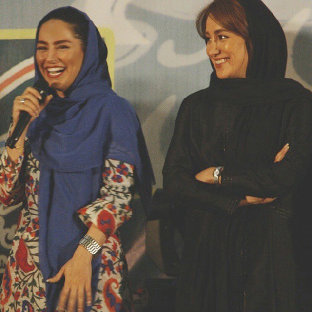 تصویری شخصی از بهاره افشاری، بازیگر و تهیه کننده سینما و تلویزیون