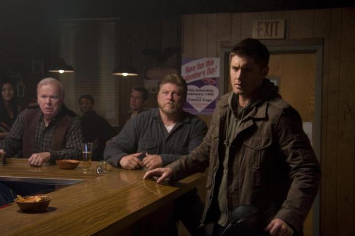 Jensen Ackles در صحنه فیلم سینمایی ولنتاین خونین من به همراه کوین تایگ