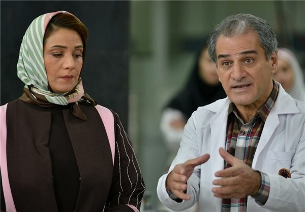 شبنم مقدمی در صحنه فیلم سینمایی شکلاتی به همراه سیدناصر هاشمی