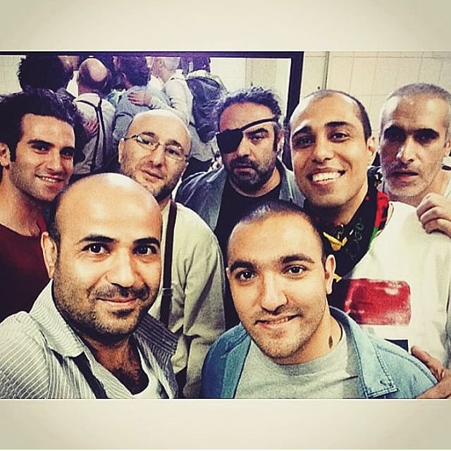 تصویری شخصی از هوتن شکیبا، بازیگر و گوینده سینما و تلویزیون