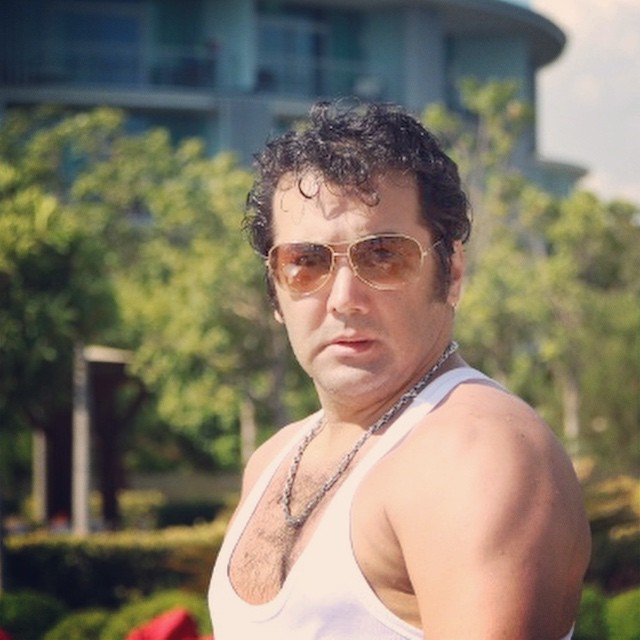 تصویری شخصی از سیدحسام نواب‌صفوی، بازیگر سینما و تلویزیون