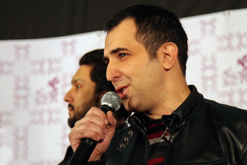 عکس جشنواره‌ ای فیلم سینمایی هفت ماهگی با حضور هاتف علیمردانی