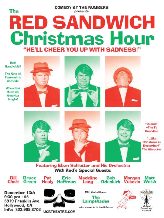  فیلم سینمایی The Red Sandwich Christmas Hour به کارگردانی Jon Schnepp و Eric Hoffman