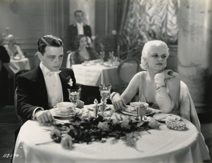 Lew Ayres در صحنه فیلم سینمایی Iron Man به همراه Jean Harlow