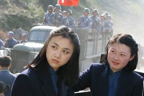 Wei Tang در صحنه فیلم سینمایی Lust, Caution