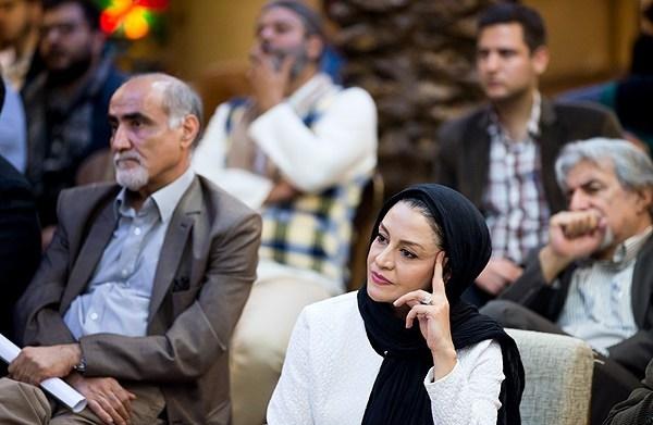 منوچهر محمدی در نشست خبری فیلم سینمایی بادیگارد به همراه مریلا زارعی