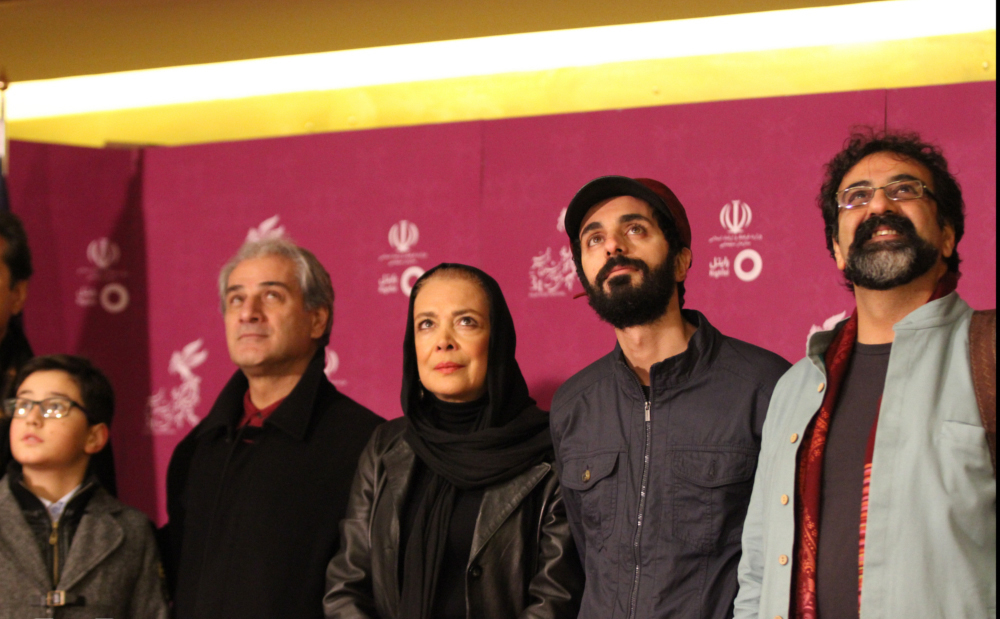 بیتا فرهی در جشنواره فیلم سینمایی برادرم خسرو به همراه سیدناصر هاشمی