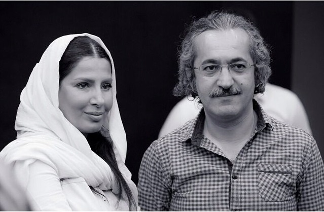 تصویری شخصی از آیدا کیخایی، بازیگر و کارگردان سینما و تلویزیون به همراه محمد یعقوبی