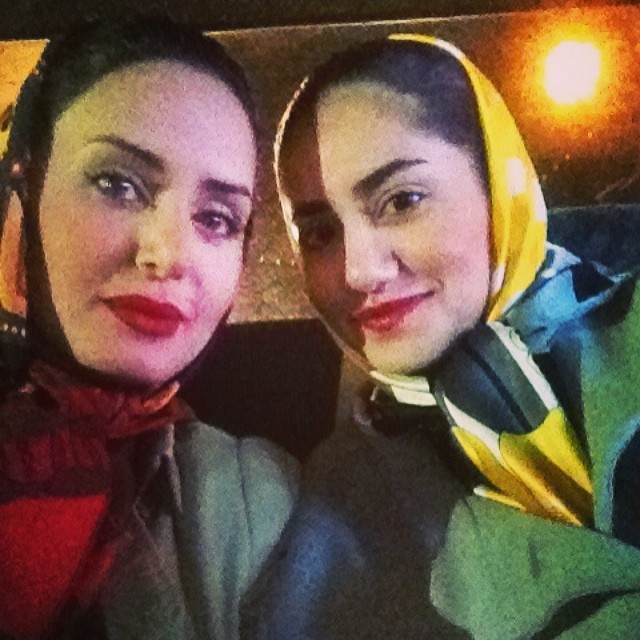 تصویری شخصی از الناز شاکردوست، بازیگر و طراح لباس سینما و تلویزیون