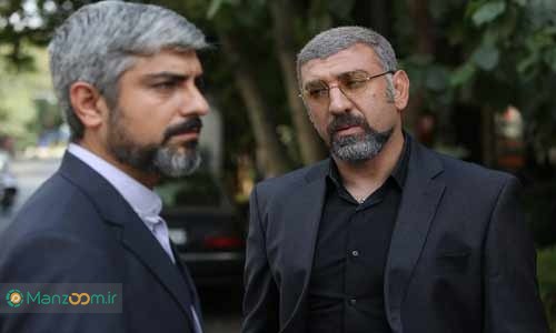 علی انصاریان در صحنه سریال تلویزیونی کیمیا به همراه مهدی پاکدل