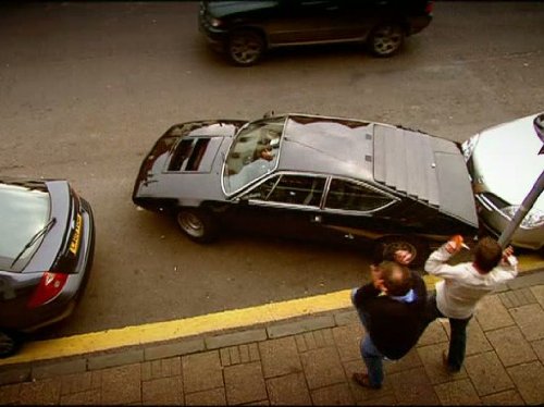 Richard Hammond در صحنه سریال تلویزیونی تخت گاز به همراه Jeremy Clarkson