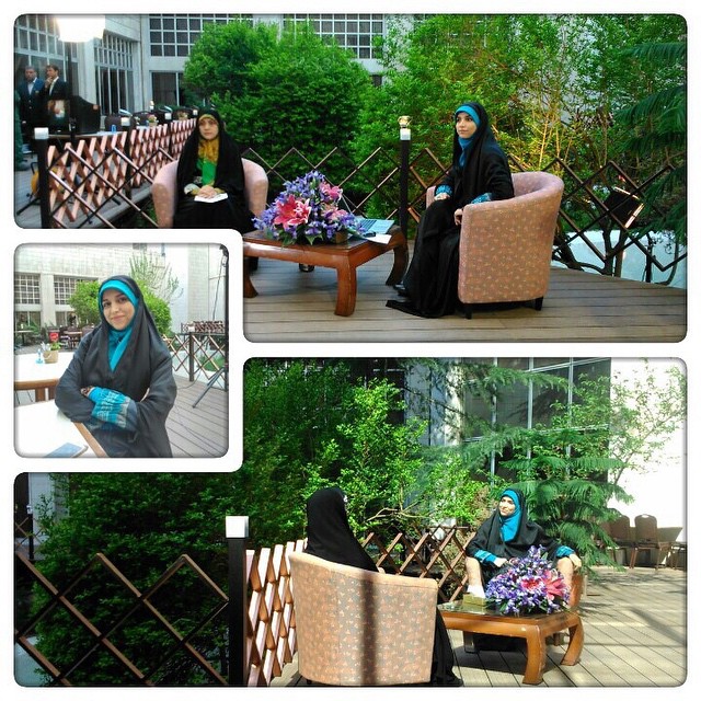 تصویری شخصی از مژده لواسانی، مجری سینما و تلویزیون