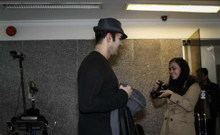 پشت صحنه سریال تلویزیونی بیمار استاندارد به کارگردانی سعید آقاخانی