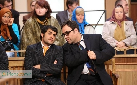 امیرمحمد زند در صحنه سریال تلویزیونی آسمان من به همراه امیرکاوه آهنجان