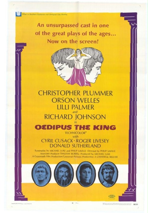  فیلم سینمایی Oedipus the King به کارگردانی Philip Saville