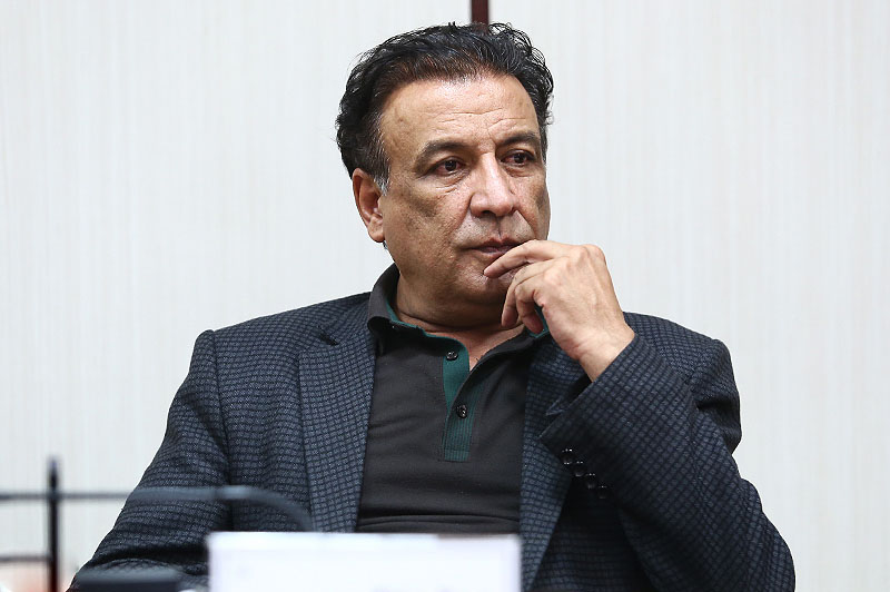 عبدالرضا اکبری در نشست خبری سریال تلویزیونی فاخته
