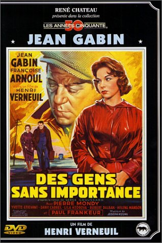  فیلم سینمایی People of No Importance با حضور Jean Gabin و Françoise Arnoul