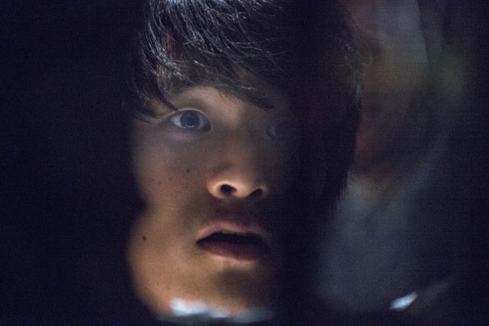 Christopher Larkin در صحنه سریال تلویزیونی 100