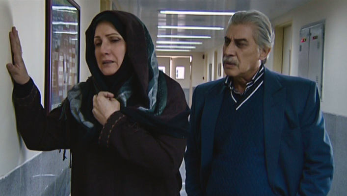 زهرا سعیدی در صحنه سریال تلویزیونی زیگزاگ