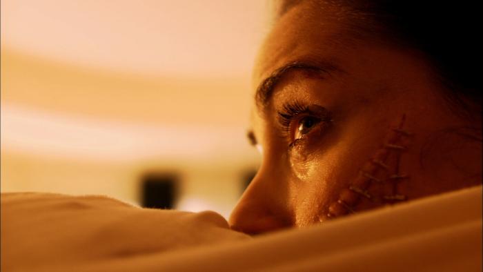 Ashley C. Williams در صحنه فیلم سینمایی The Human Centipede (First Sequence)