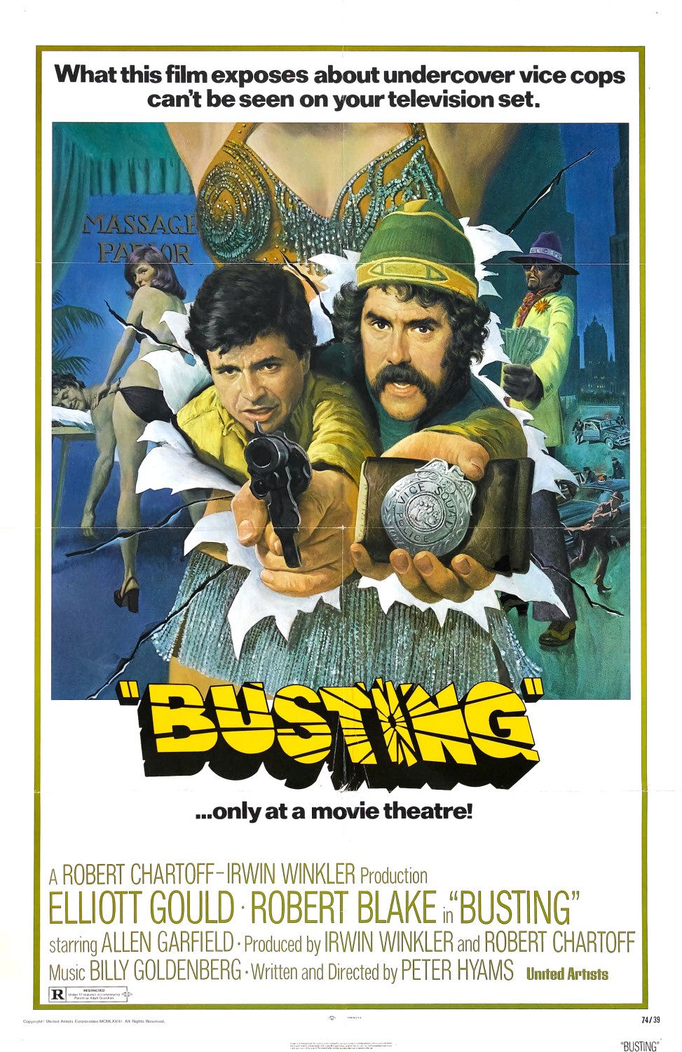  فیلم سینمایی Busting به کارگردانی پیتر هایمز