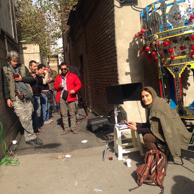 تصویری شخصی از الناز شاکردوست، بازیگر و طراح لباس سینما و تلویزیون