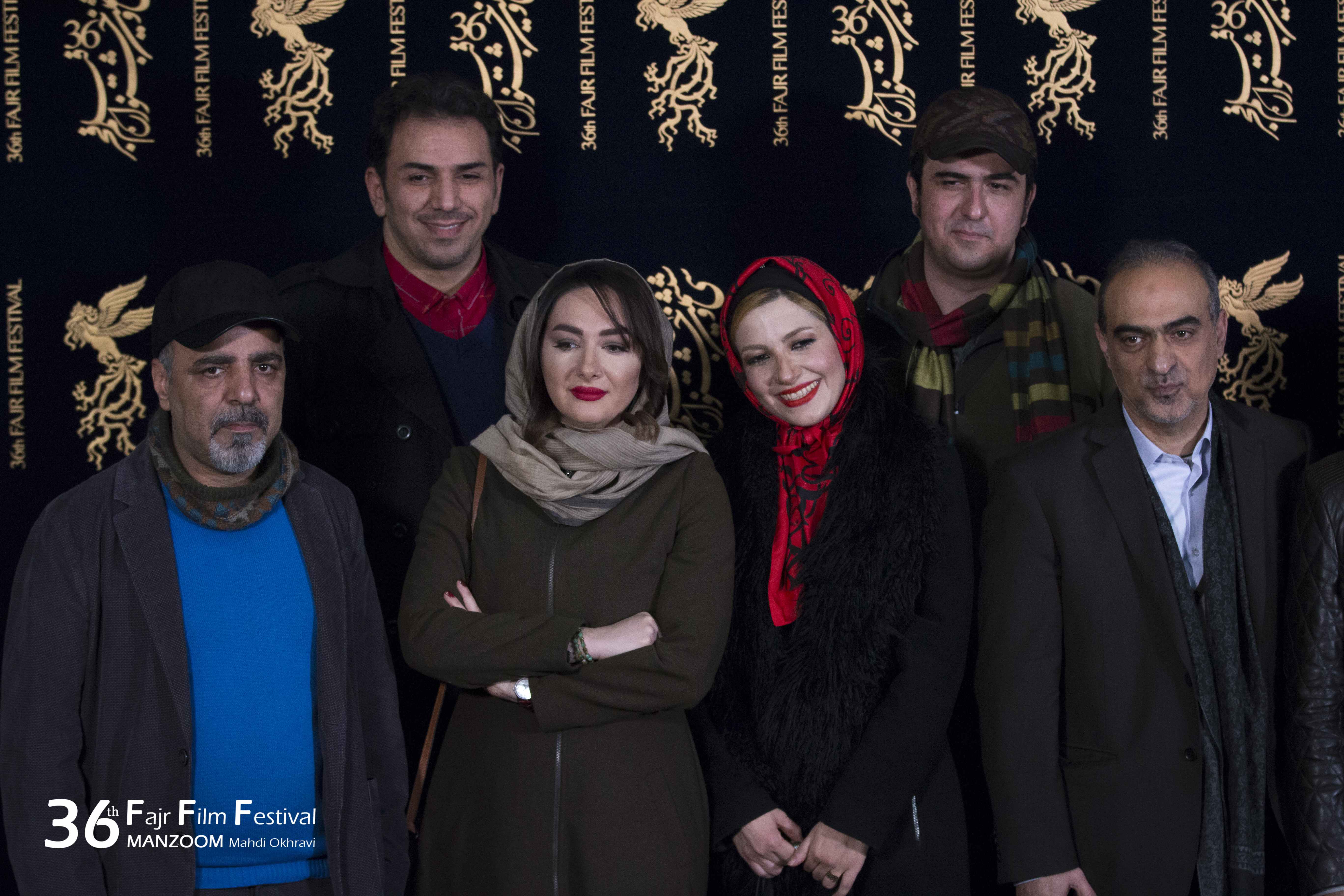 احمدرضا معتمدی در جشنواره فیلم سینمایی سوءتفاهم به همراه جلیل شعبانی، هانیه توسلی و ملیکا زارعی
