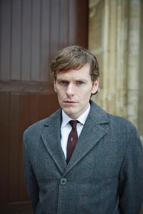 Shaun Evans در صحنه فیلم سینمایی Endeavour