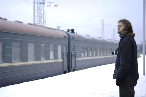 Brad Anderson در صحنه فیلم سینمایی Transsiberian