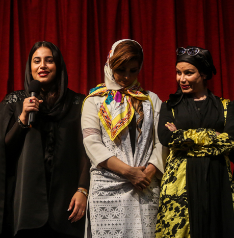 اکران افتتاحیه فیلم سینمایی حریر به کارگردانی فریال بهزاد