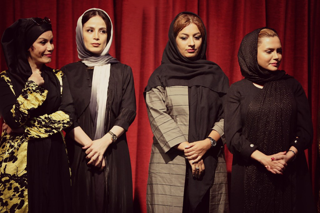 اکران افتتاحیه فیلم سینمایی حریر به کارگردانی فریال بهزاد