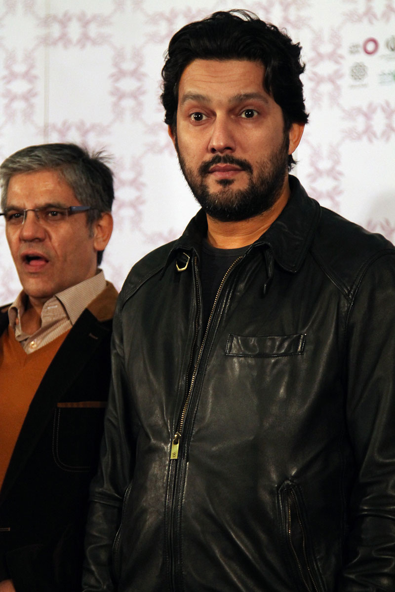 حامد بهداد در جشنواره فیلم سینمایی هفت ماهگی به همراه منصور لشگری‌قوچانی