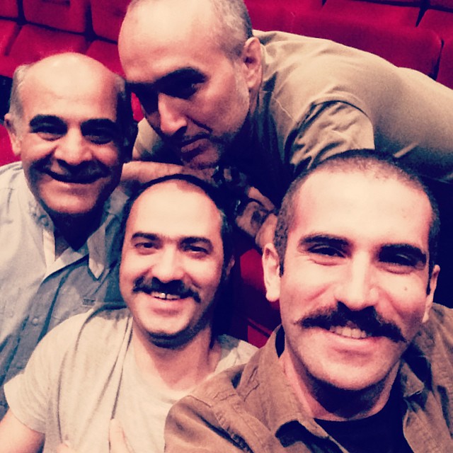 تصویری شخصی از هوتن شکیبا، بازیگر و گوینده سینما و تلویزیون