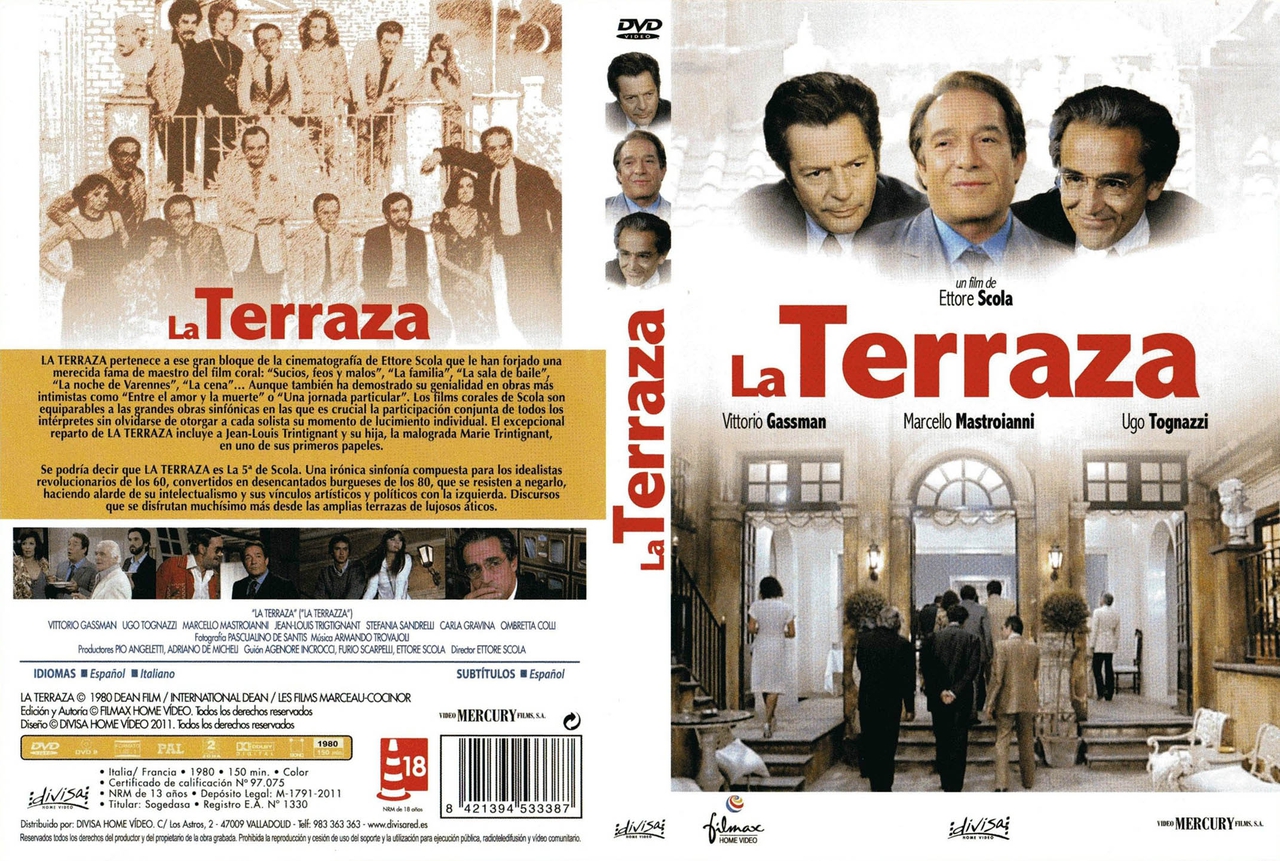  فیلم سینمایی La terrazza با حضور Stefania Sandrelli و Carla Gravina