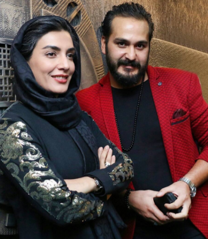 میلاد کی‌مرام در اکران افتتاحیه فیلم سینمایی غیر مجاز به همراه لیلا زارع