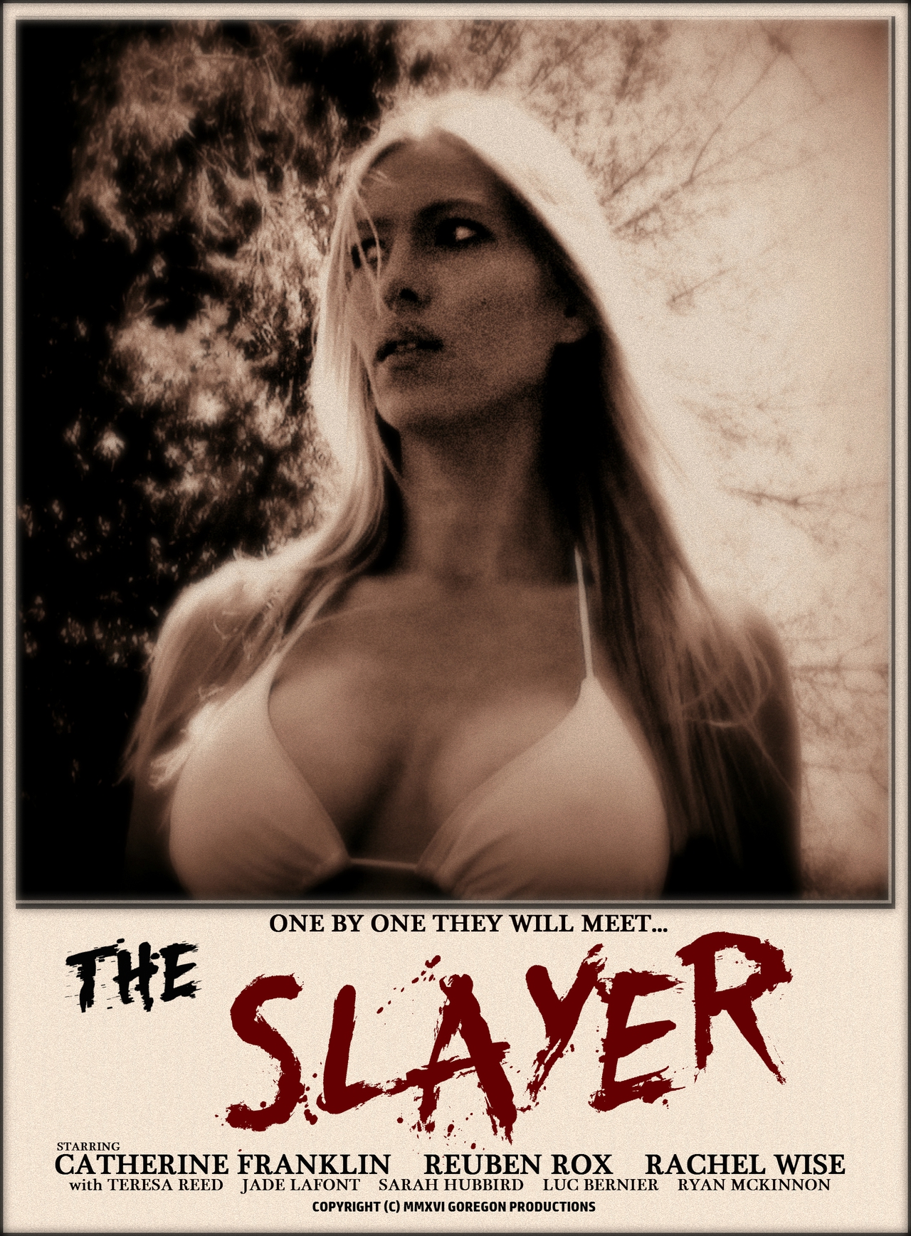  فیلم سینمایی The Slayer با حضور Reuben Rox، Jade Michael LaFont و Luc Bernier